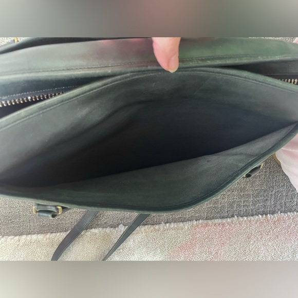 Coach RARE Pine Green Vintage Shoulder Brief - excellent condition - Picture 5 of 11